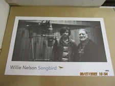 WILLIE NELSON Songbird Lithograph New! Unused! Lost Highway 2006