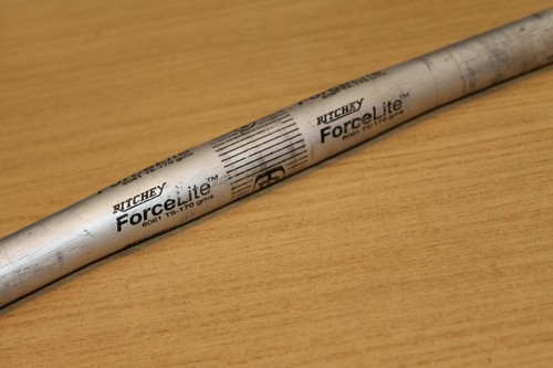 Ritchey ForceLite 170 gram Retro Silver Handlebar Handle Bars 560mm x 25.4mm - Picture 6 of 8