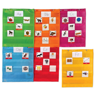 Learning Resources LER2386 Magnetische Taschentabelle Quadrate alle Klassen (6er Set)
