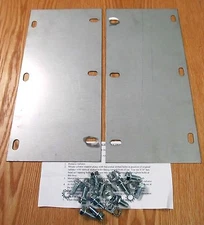 1955 56 1957 CHEVY RADIATOR MOUNTING CONVERSION BRACKETS  Moves radiator forward