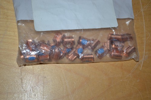 (Lot of 25) Burndy YC8L12 Copper C-Tap Thin Blue Die 7 12-8 STR ~ NEW ~ U - Picture 3 of 4