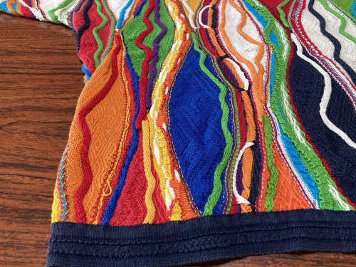 COOGI Women's Cotton Knitted Short Sleeve Sweater Size S Australia Vintage No 02 - Picture 10 of 23