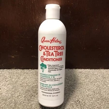 Queen Helene Cholesterol & Tea Tree Conditioner, Conditions Damaged Hair, 12oz