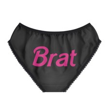 Brat Black Pink Adult Women's Briefs
