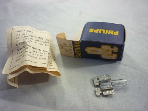 VINTAGE PHILIPS 6V 55W H2 LIGHT BULB # 6311 AUTO CAR MOTORCYCLE HEADLIGHTS NOS 