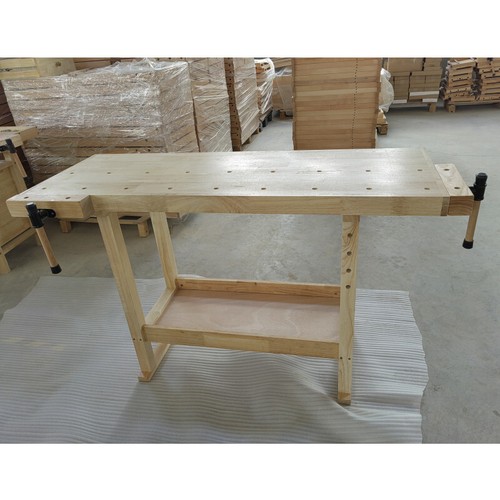 Work Bench Hardwood Workbench Desktop Woodworking or Connecting Rod Table Clamp - Picture 4 of 20