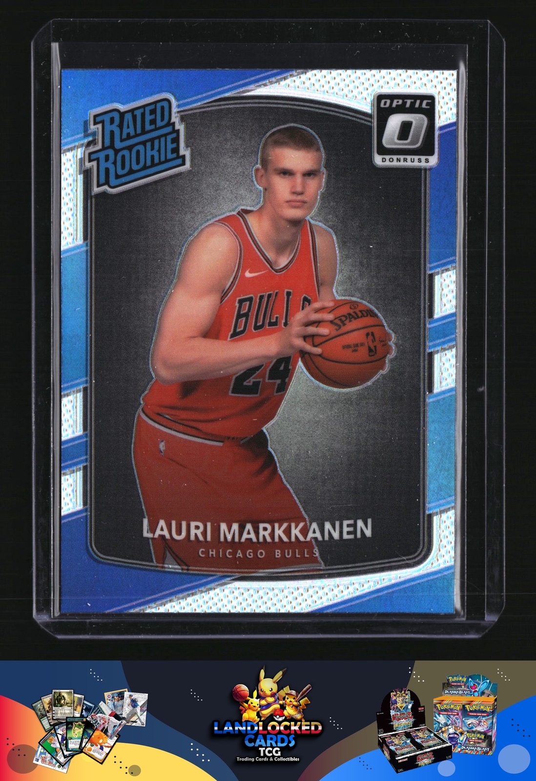 2017 Panini Donruss Optic Lauri Markkanen Silver Rated Rookie #159