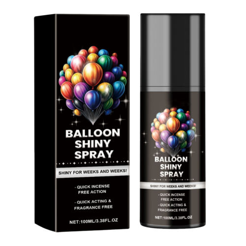 Balloon Shine Spray 100ml Balloon Brightener Spray Balloon Shiny Enhancer