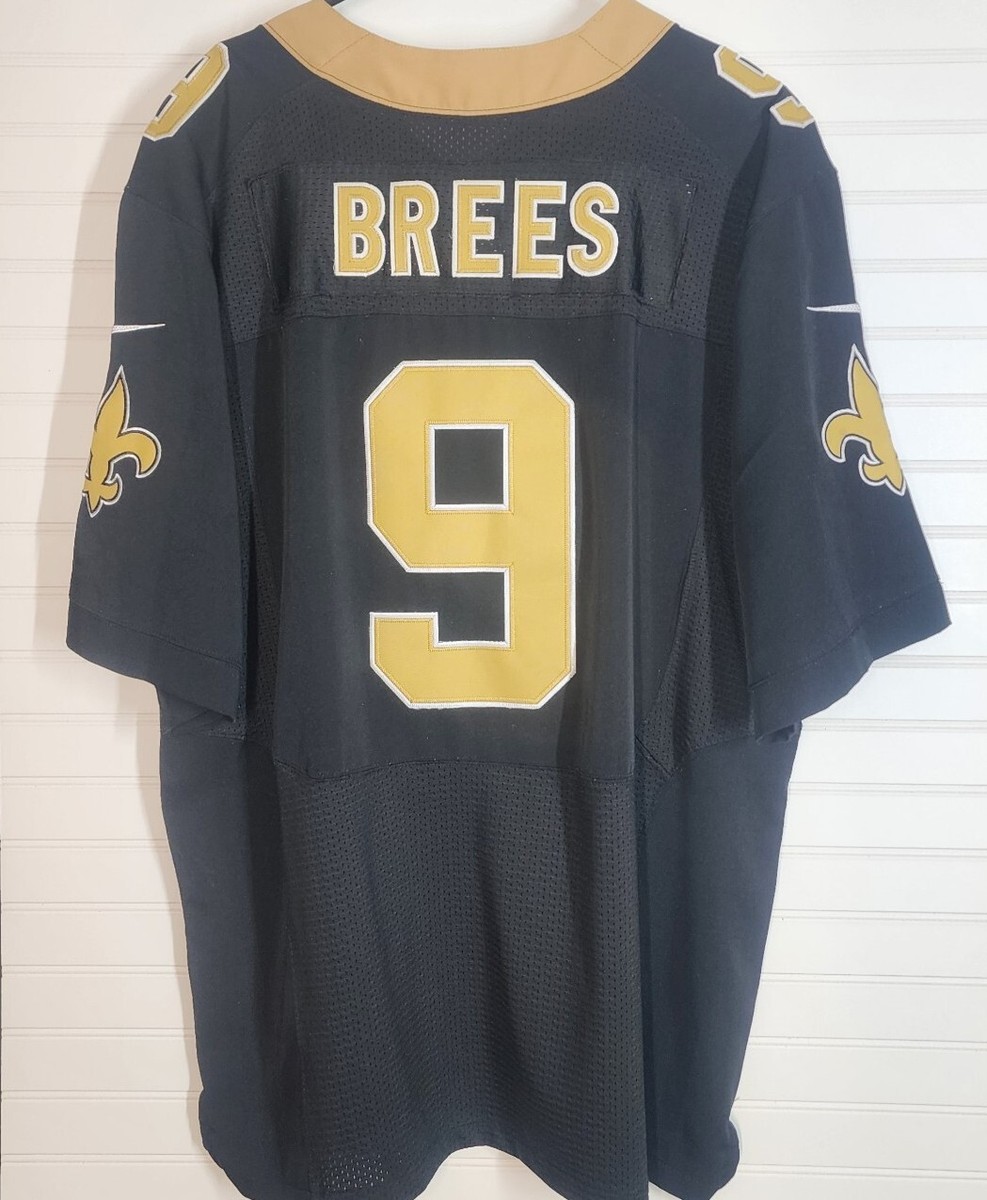 Nike New Orleans Saints NFL Drew Brees Jersey Size Stiched Size 52 XL