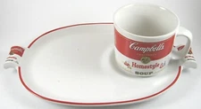 CAMPBELL'S HOMESTYLE & TOMATO CERAMIC SOUP & SANDWICH SET MUG PLATE SET WESTWOOD