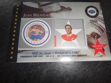 canada scott#1885a  mint stamp card jean beliveau
