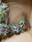 Metal Wreath For Cards Or Decorations 12x12 New