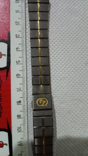 Paul Picot Kudos Bracelet Gold/Steel NOS Men With 18kt Gold Inserts