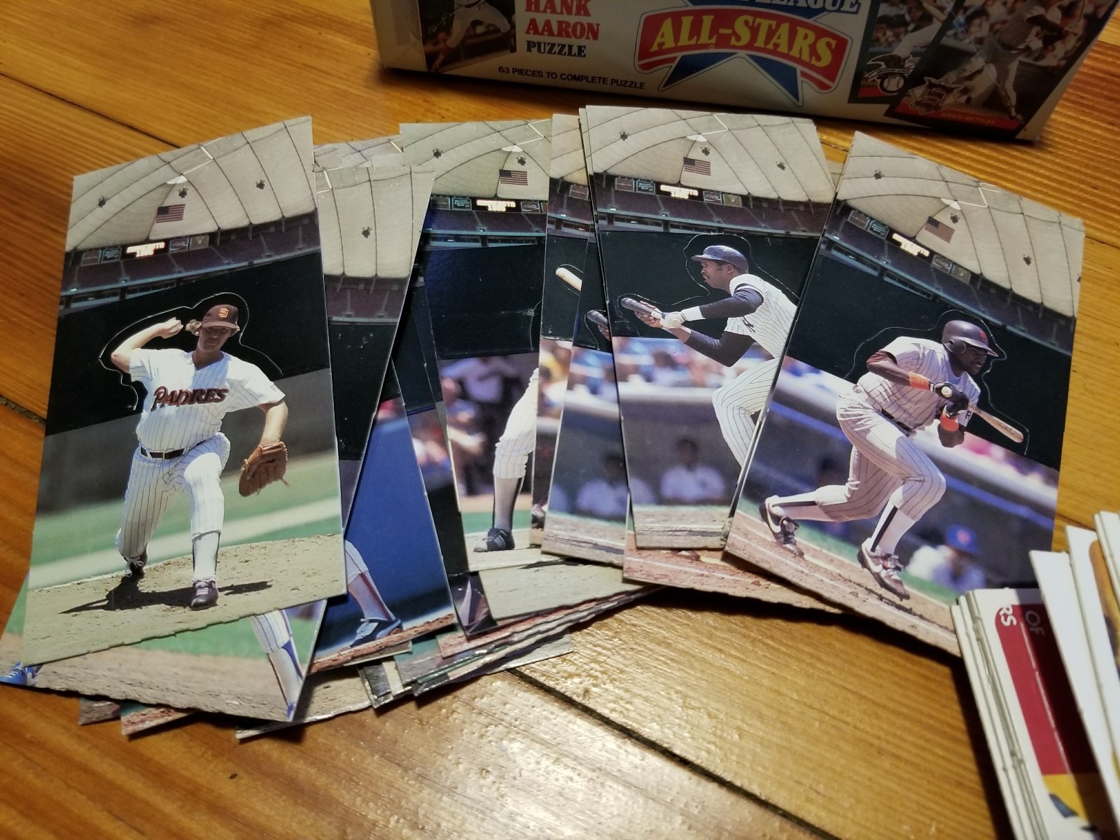 1986 Donruss Baseball Cards Box Large Cards PopUp and Puzzle eBay