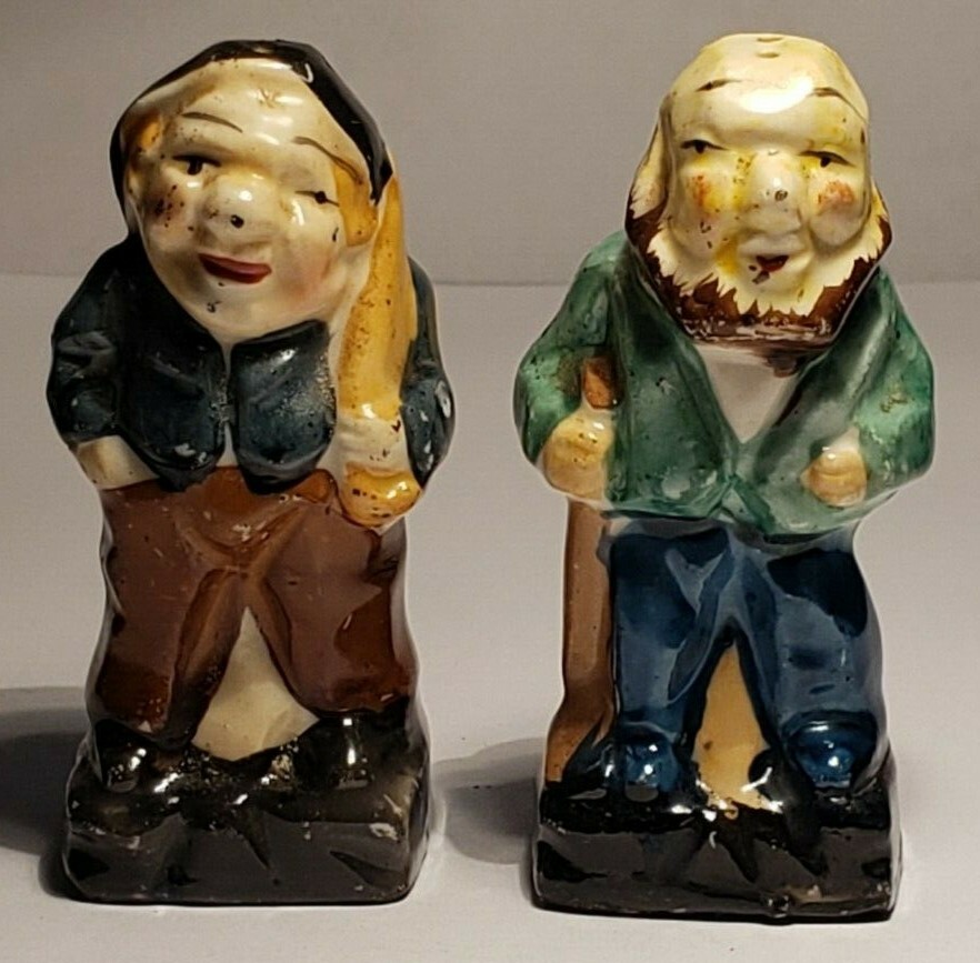   ソルトアンドペッパー　ヴィンテージ 60’s Vintage Hand Cut Crystal Salt & Pepper Set Made in Japan | eBay