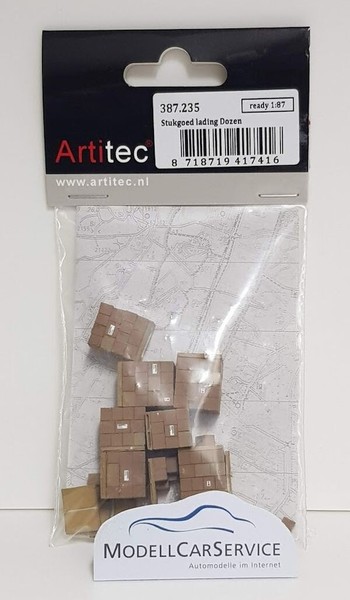 Artitec 1/87: 387.235 StüCkgut-Ladegut Kartons Auf Paletten - Resinmodelle-image