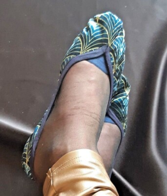 MajestiBallerina Schläppchen Hausschuhe Reise Hausschuhe Slippers Gini oriental