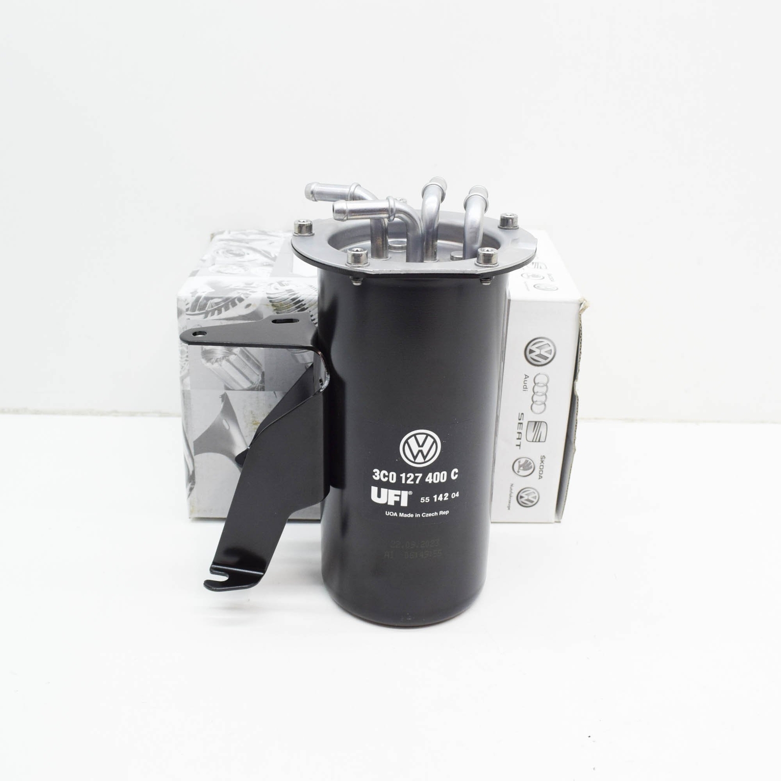 AUDI A3 8P Kraftstofffilter mit Flansch 3C0127400C NEU | eBay