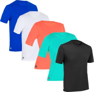 MARKENLOS UV-Shirt UV-Schutz 50+ T-Shirt SUP-Shirt Schwimmshirt Sonnenschutz Damen Herren