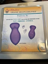 Spellbinders LF-013 Grand Template Jewel Goddess Die Templates - NEW