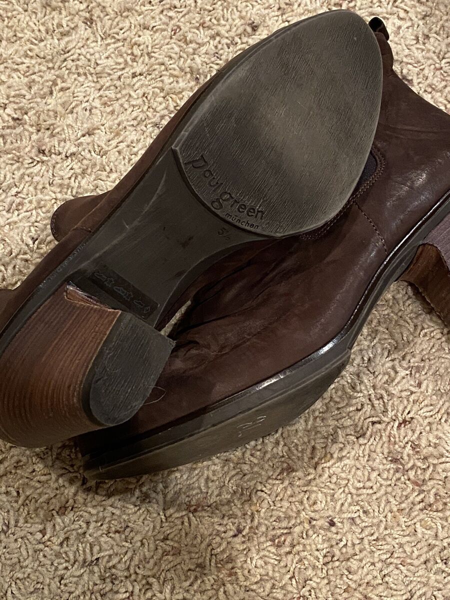 Paul Greene Brown Suede Leather Ankle Boots Size 5.5/ US 8 Paul Greene Brown Suede Leather Ankle Boots Size 5.5/ US 8
