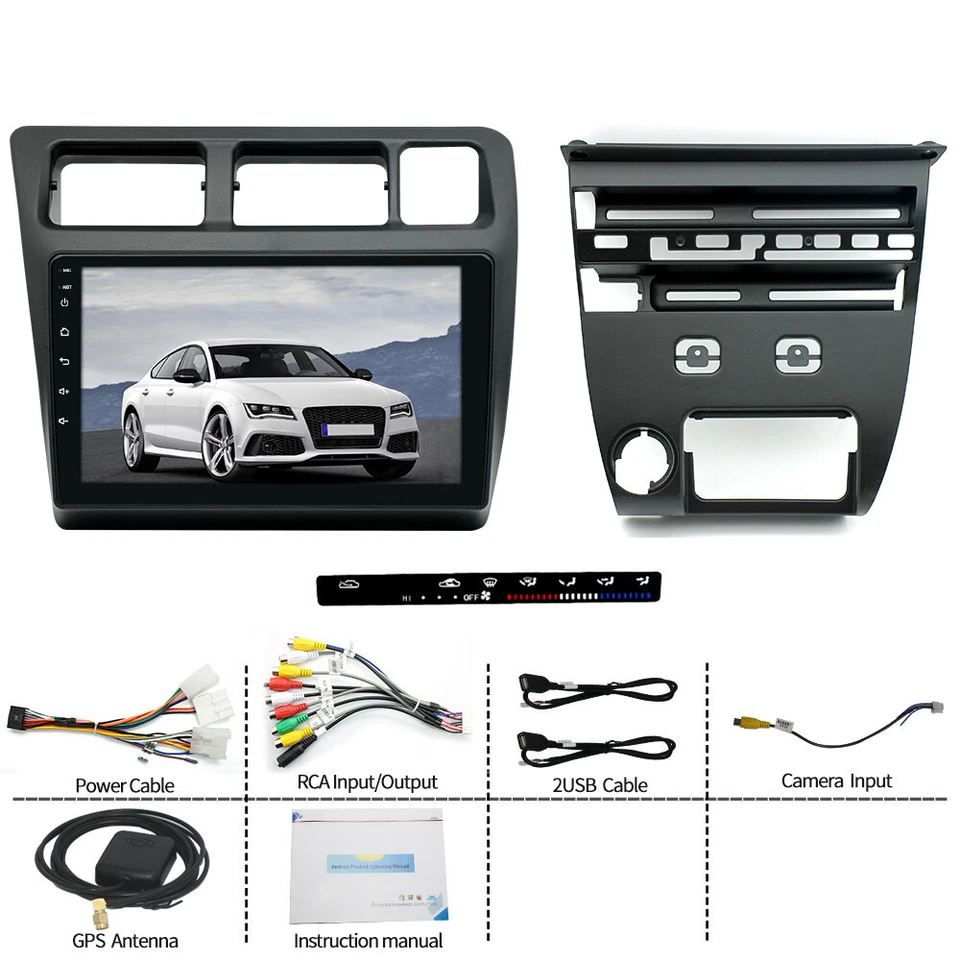 9''Android 12 1+16G Car Stereo Radio GPS For Toyota Corolla/Sprinter 1991-97 LHD - Imagem 3 de 4