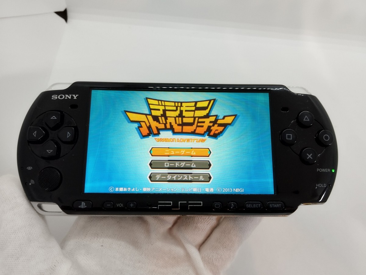 Piano Black Sony PSP 3000 System w/ Charger [ Region Free