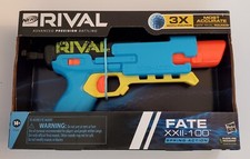 Nerf Rival Fate XXII-100 Blaster Toy Gun with Adjustable Rear Sight