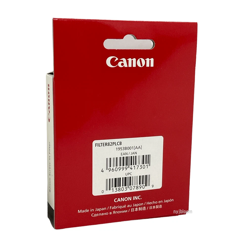 New CANON Circular Polarizing Filter 82mm PL-C B 82mm Screw-in Filter - Image 4 of 4