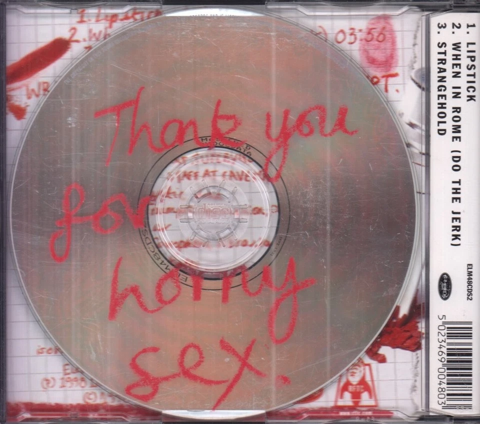 Rocket From the Crypt Lipstick CD UK Elemental 1998 single part 2 has info - Image 2 of 2