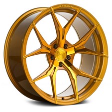 Rohana Rfx5 Wheels 20x10 22 5x120.65 74.1 Gold Rims Set Of 4