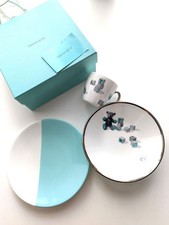 TIFFANY Bear  Block Baby Tableware Set Bear Design Gift Set From Japan