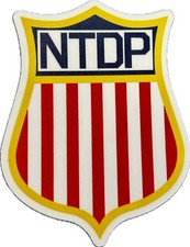 NTDP USA Hockey Logo Sticker 2  X3  