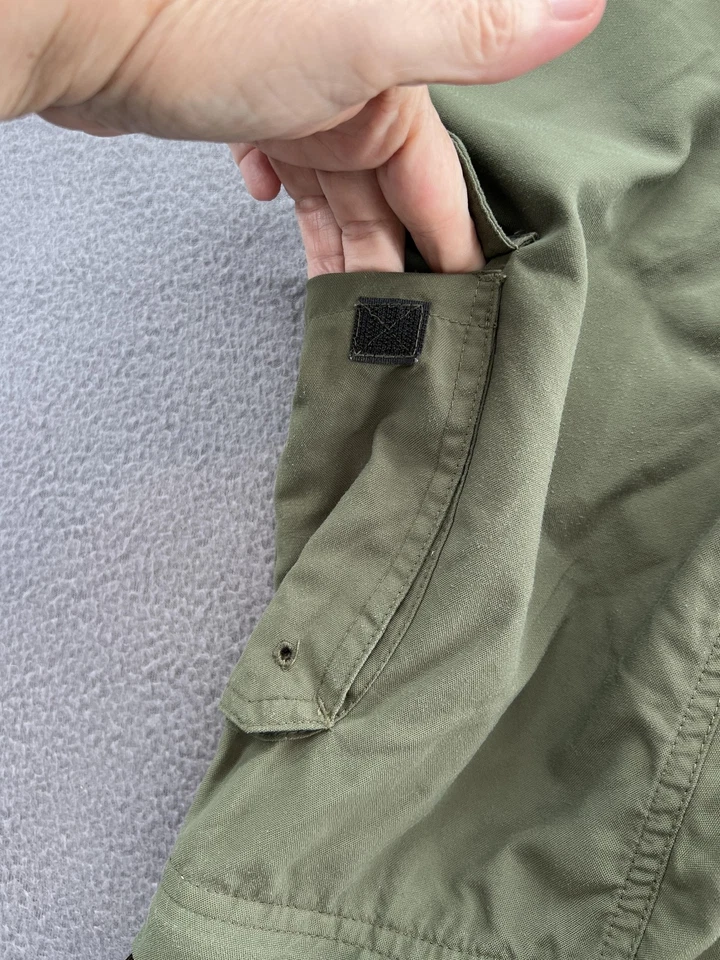 Pantalones Boy Scouts of America Juveniles Grandes Verde Switchback Uniforme Cremallera Carga Foto 3 de 4