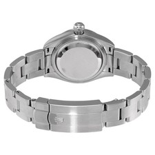 Rolex Oyster Perpetual 28 Automatic Chronometer Blue Dial Ladies Watch 3