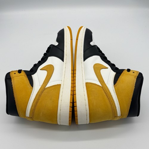 Size 10.5 - Air Jordan 1 Retro OG High Yellow Ochre (2018) - Picture 10 of 12