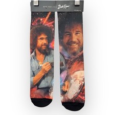 BOB ROSS The Joy of Painting Tall Printed socks - 1 pair - Wear Your Life - NEW
