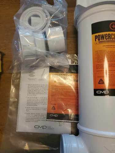 Powerclean Tab Ultra In-Line Chlorinator w/Clear Glass Lid - Picture 2 of 8