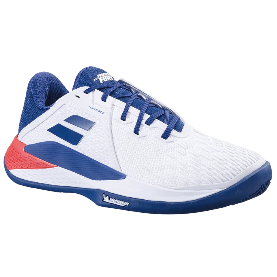 Babolat Baskets Propulse Fury 3 Chaussures Tennis sport blanc 30S24425 1005 SALE - Photo 2/4