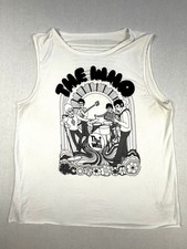 BRAVADO The Who Sleeveless Shirt Slashed Lattice Back Women Size XL Punk Rock