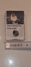 Chondrite Stein Meteorit Aus NWA 869 Afrika Breccia L3-6 Mineralien Weltall Toll