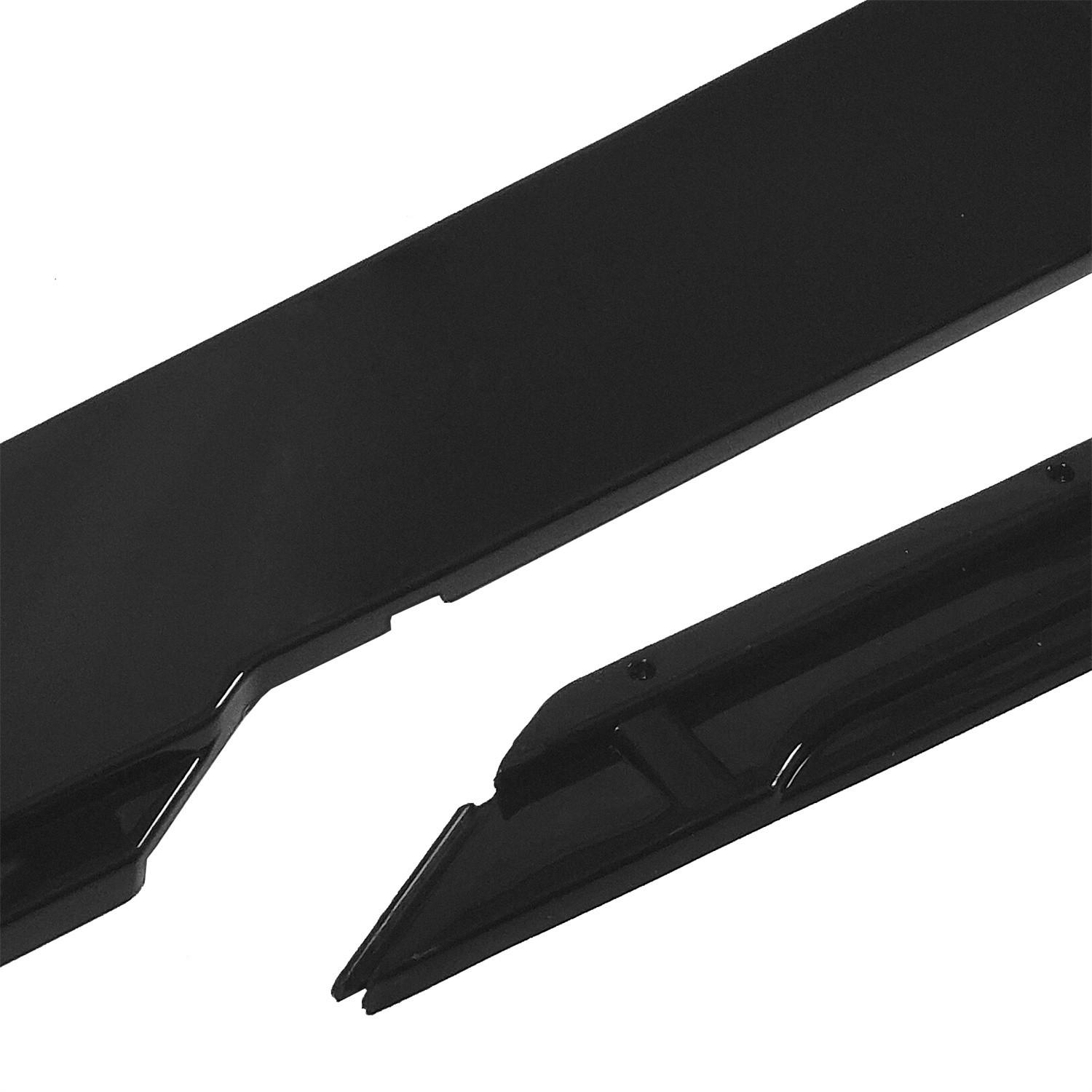 Front Bumper Lip/ Splitter Spoiler Glossy Black Body Kit For AUDI A3 A4 A5 A6 A7