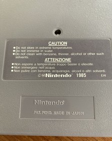 NES ~ RACKET ATTACK ~ Tennis Nintendo Game NES-RE-AUS Game Cart Only Pal A