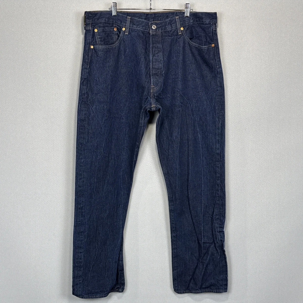 Levi's 501 Shrink-To-Fit Blue Jeans for Men for sale | eBay
