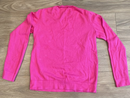 J.Crew Crewcuts Fuchsia Strick Langarm Top Mädchen Gr. XL / 12-14 Rundhalsausschnitt - Bild 2 von 7