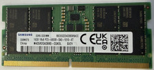Samsung 16GB DDR5 Laptop RAM PC5-4800B SODIMM 1Rx8