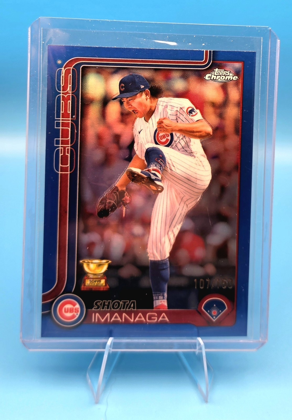 2025 Topps Chrome - Shota Imanaga #149 Blue Refractor /150