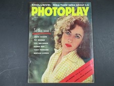 Photoplay October 1957 Magazine Liz Taylor James Dean Memorial Pat Boone