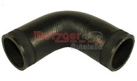 Ladeluftschlauch Unten Metzger 2400080 FÜR Seat Skoda VW Intercooler Schlauch