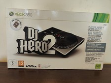 DJ Hero 2 Turntable Controller for Xbox 360 Boxed Without The Game used boxed